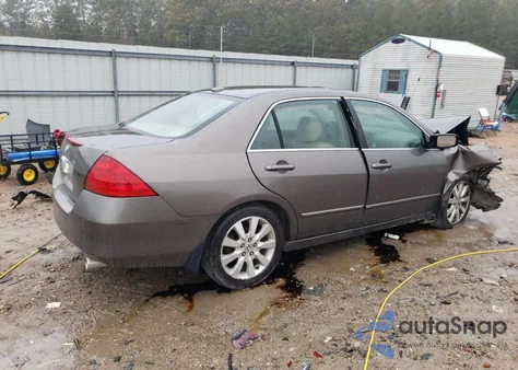 2007 Honda Accord Ex из США, поврежденный, VIN 1HGCM665X7A029518